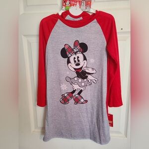 Disney Minnie Mouse Nightgown With 18"Doll Gown